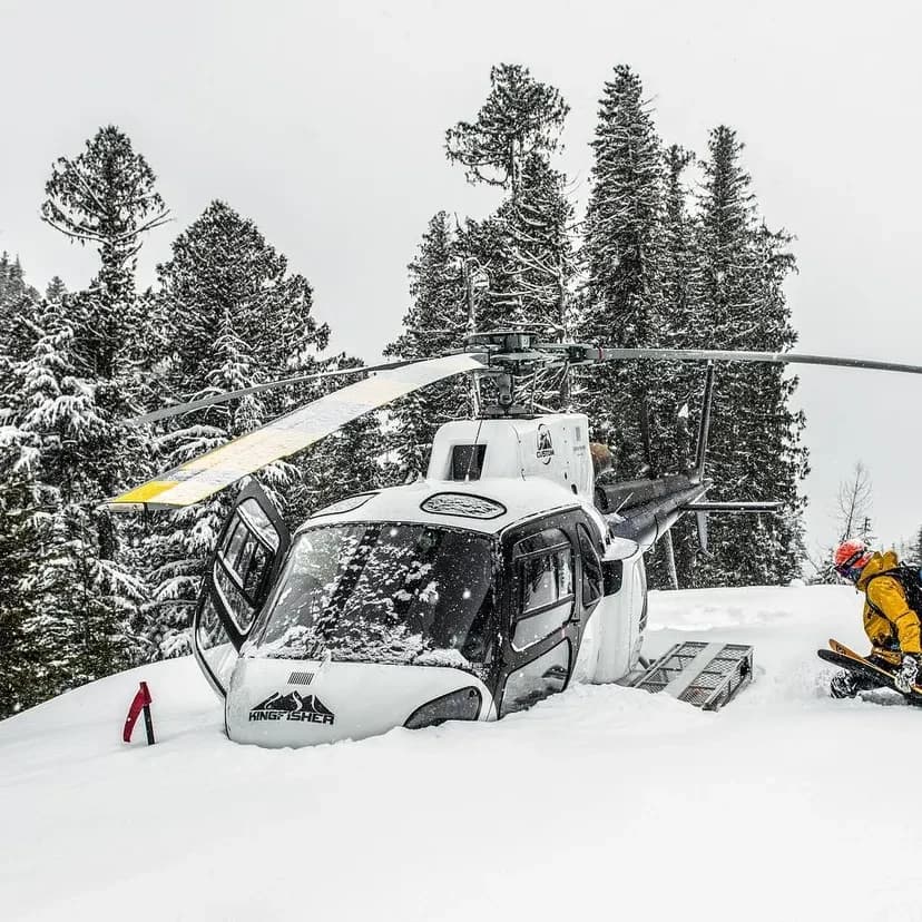 Heliski in Anden